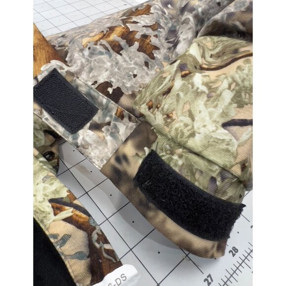 Kings Camo Shadow Camo Jacket Men's Sz. L Waterproof Hooded Hunting Coat - Picture 4 of 9